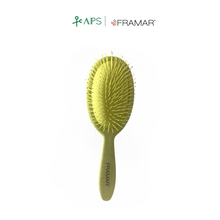 Load image into Gallery viewer, FRAMAR Detangling Brush - Yellow Amargosa
